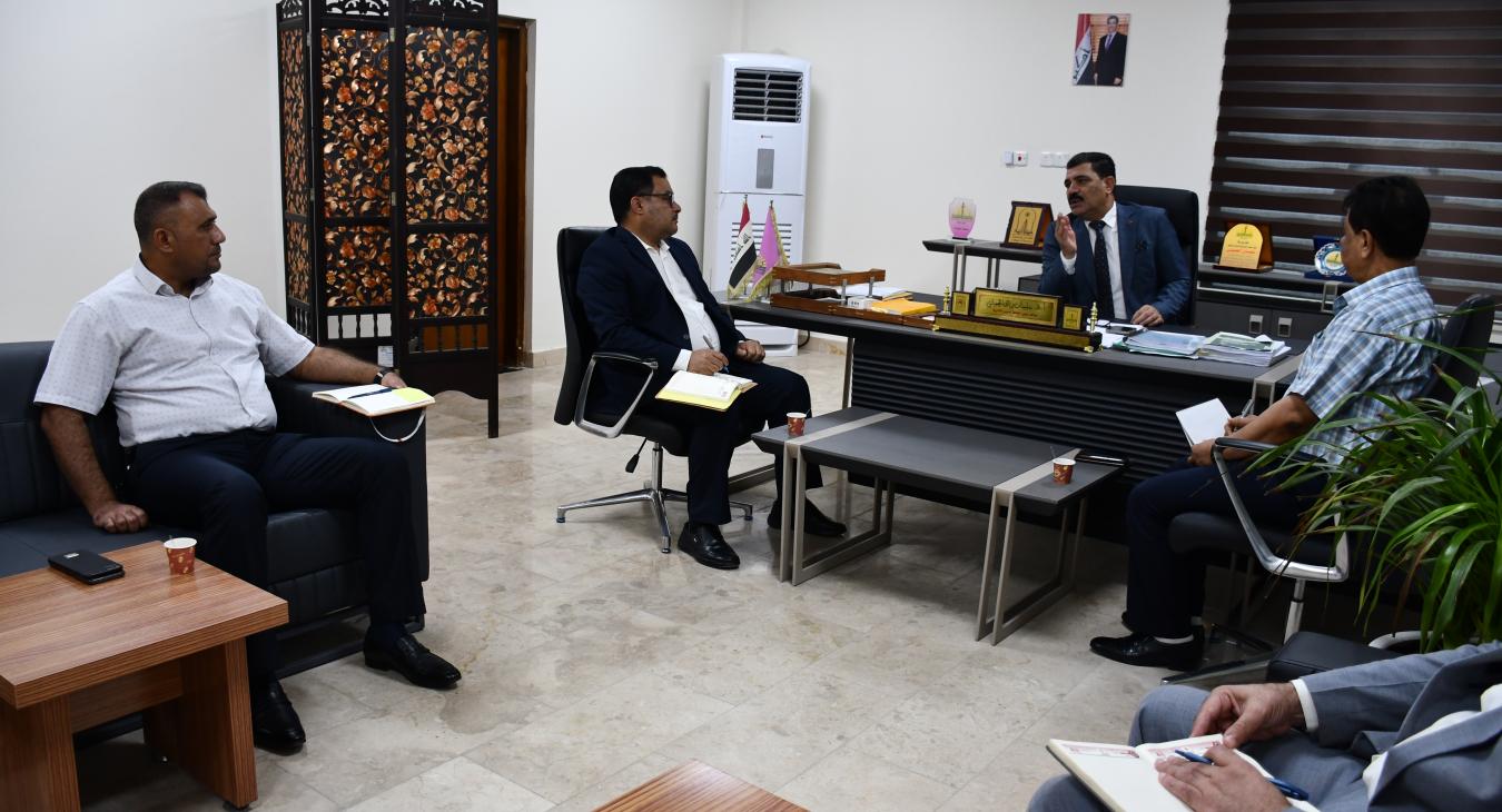 The Staff Recruitment Committee at the University of Fallujah holds its meeting under the chairmanship of the Assistant President of the University for Administrative Affairs